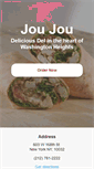 Mobile Screenshot of orderjoujoucafe.com